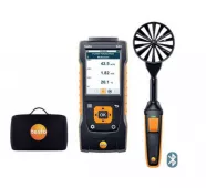 Testo 440 Прибор для измерения скорости воздуха и оценки качества воздуха в помещении в комплекте с Bluetooth крыльчаткой 100мм (0635 9431) и кейсом фото