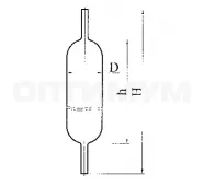 Пипетка газовая, эскиз 2-646 фото