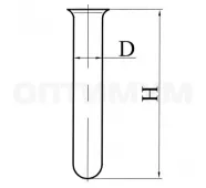 Пробирка П1 14* 65 Флоринского ГФ 7.350.454-01 фото