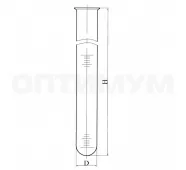 Пробирка П-2а-15-0,2 мерная ТУ 92-891,021-91 фото