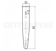 Пробирка П-1-10 центрифужные фото