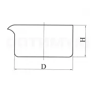 Чаша кристаллизационная ЧКЦ-1-150 фото