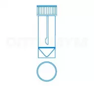 Контейнер лабораторный для взятия проб 30 мл, стерильный, с завинчивающейся крышкой и ложкой, п/п, Литопласт фото