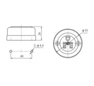 Type U 2P+E 15A 250V розетка каютная накладная японский стандарт фото