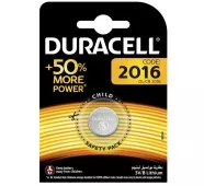 CR2016 3V Duracell батарейка литиевая фото