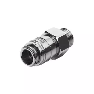 Пневморозетка быстроразъёмная Festo KD3-1/8-A (резьба G1/8 наружная) фото 1