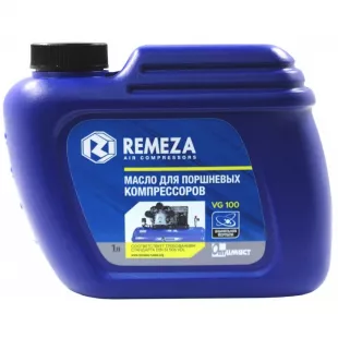 Масло для поршневых компрессоров Remeza VG 100, 1 литр фото 1