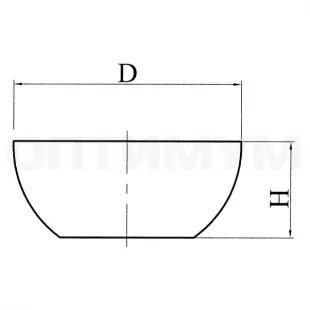 Чашка ЧВП-2-1000 ТС фото 1