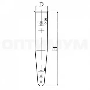 Пробирка П-1-10 центрифужные фото 1