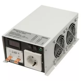 DC/AC 24/220V 1500W ИС-24-1500У Сибконтакт инвертор/преобразователь напряжения фото 1