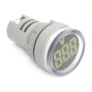 AD101-22VAM 50-500VAC 0-100A (белый) вольтамперметр цифровой фото 1