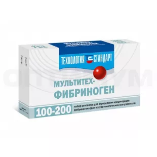 МультиТех-Фибриноген (100-200 определений) полуавто фото 1