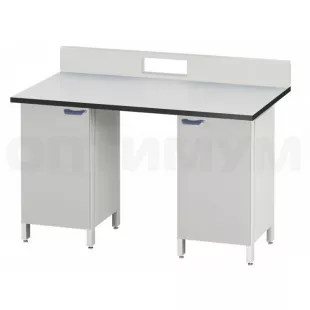 Стол для хроматографа с двумя одинарными тумбами ЛАБ-PRO СХ-Т2 150.80.90/105 LA фото 1