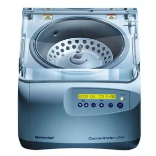 Центрифужный испаритель Concentrator plus отдельный аппарат, с угловым ротором 48х1,5/2,0 мл, Eppendorf фото 1