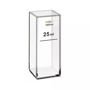 Кювета для измерения мутности Hellma 402.013-OG оптическое стекло, оптический путь 25x25 мм фото 1