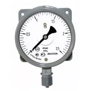 МВТПСд-100 ОМ2 -1-0-24kg/cm2 M20x1,5R Ф Манотомь мановакуумметр судовой фото 1