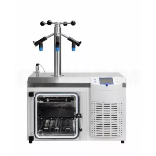 Лиофильная сушка Martin Christ Epsilon 1-4 LSCplus, комплект с 1 полкой, запечатывающим устройством и 4 кранами для колб фото 1