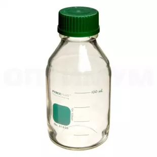 Бутыль 100 мл, Pyrex Plus d горлышка 45 мм., 4 шт./уп, Pyrex (Corning) фото 1