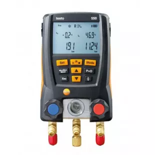 Цифровой манометрический коллектор Testo 550 Bluetooth комплект (0563 1550) фото 1