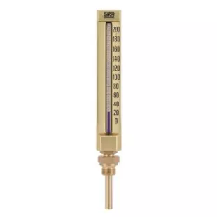 271B 0+200°С 160/10mm G1/2R Sika термометр виброустойчивый фото 1