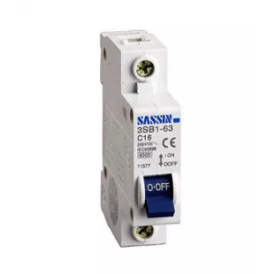 3SB1-63 C10 10A 1P 240V 50/60Hz Sassin выключатель автоматический фото 1