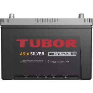 6СТ-100.0 VL B01 100Ah 100Ah TUBOR ASIA SILVER аккумулятор свинцово-кислотный фото 1