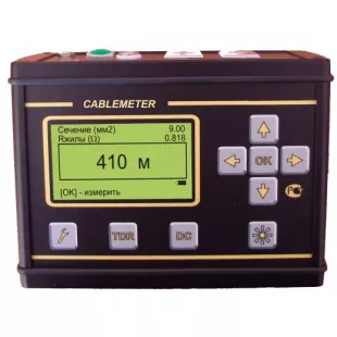 CableMeter E комплект рефлектометр для всех типов силовых кабелей + мостовой  измеритель длины кабеля с опцией измерения длины проложенного кабеля фото 1