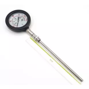 TG100-650G +50+650°С Ø100 G1/2R 250/10mm термометр виброустойчивый фото 1