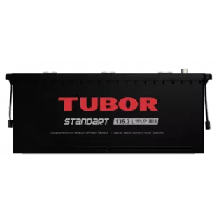 6СТ-135.3 L 135Ah TUBOR STANDART аккумулятор свинцово-кислотный фото 1