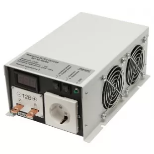 DC/AC 12/220V 1500W ИС-12-1500У Сибконтакт инвертор/преобразователь напряжения фото 1