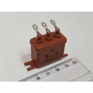 ОМБГ-2 2x0,5mF 200V конденсатор фото 1