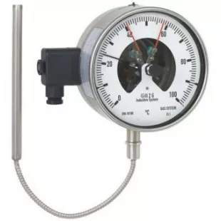 2/Z104-1 0-100°С Ø160mm M27x2R 150mm 6m 220V 30W Laufkarte термометр электроконтактный фото 1