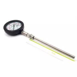 TG100-650G +50+650°С Ø100 G1/2R 220/10mm термометр виброустойчивый фото 1